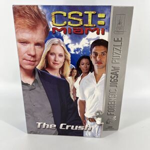 CSI Miami "The Crush" 1000 Piece Forensic Solve the Crime Jigsaw Puzzle 35231